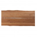 Meta Planke-bordplade - 100x240 cm
