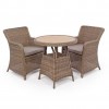 Vista Cafesæt m/2 spisestole - Ø70 cm - Dusty